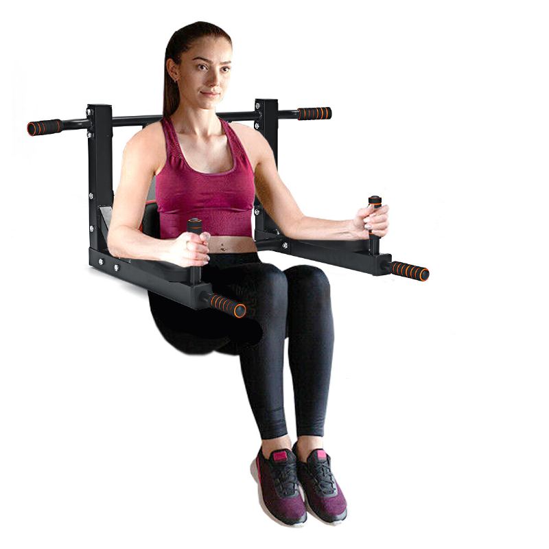 Pull Up Bar Nástěnný Držák Chin Up Dip Station Power Tower Gym Home Fitness Sport