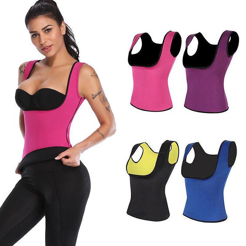 Shirt Vest Womens Hot Sweat Slimming Body Shaders Pro Hubnutí