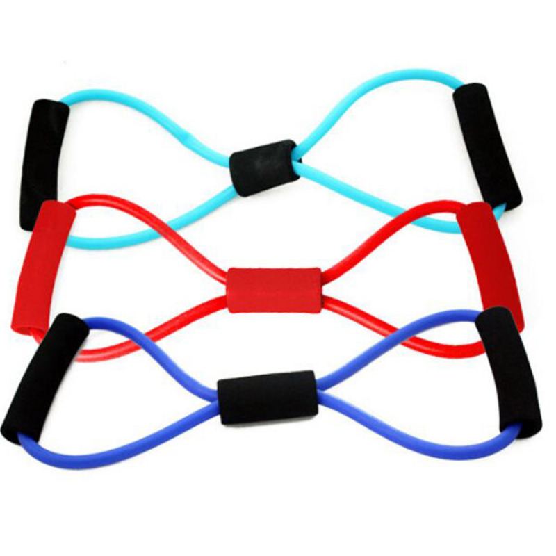 Sportovní Fitness Jóga Resistance Band 8 Shape Rope Tube Vybavení