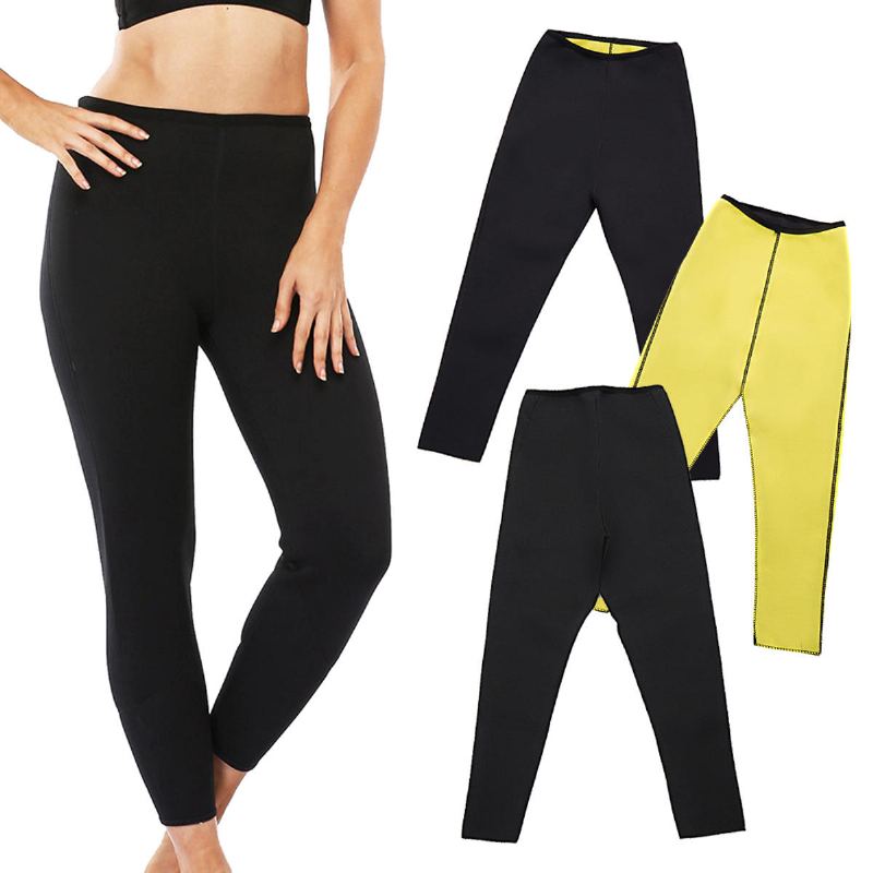 Unisex Neoprene Hot Body Accelerate Pocení Hubnutí Fitness Kalhoty Jóga Sportovní