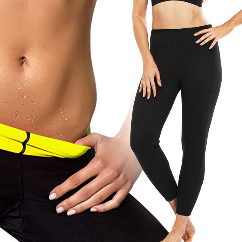 Unisex Neoprene Hot Body Accelerate Pocení Hubnutí Fitness Kalhoty Jóga Sportovní