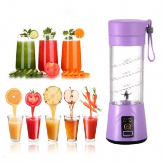 400ml Přenosný Usb Elektrický Ovocný Odšťavňovač Smoothie Maker Lahví Na Zeleninový Džus