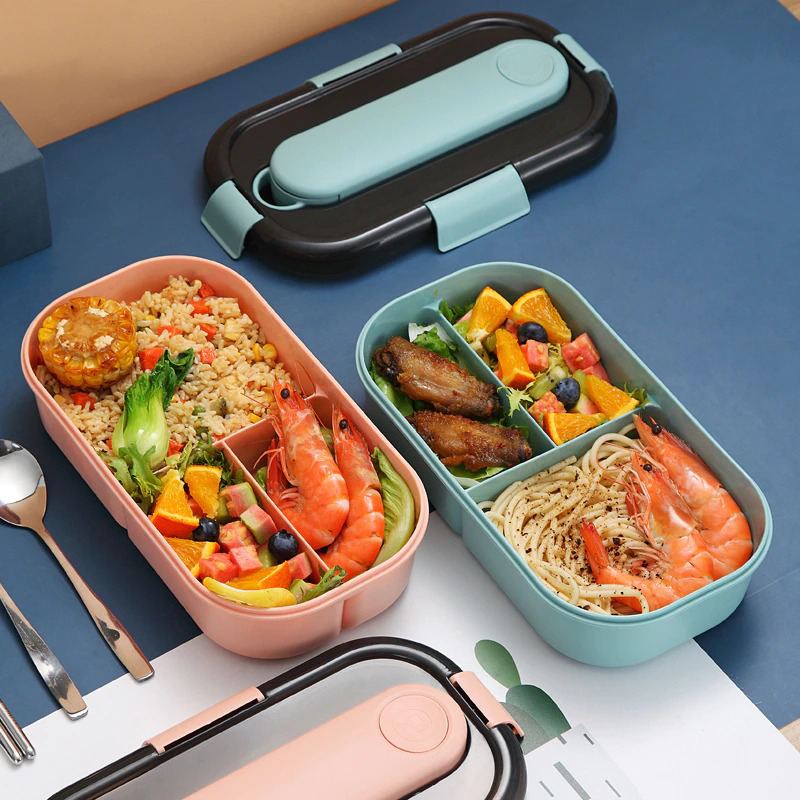 Bento Lunch Box Plastová Nádoba Odolná Proti Úniku