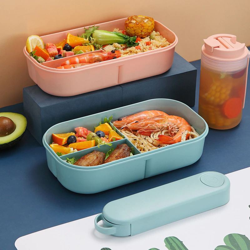 Bento Lunch Box Plastová Nádoba Odolná Proti Úniku