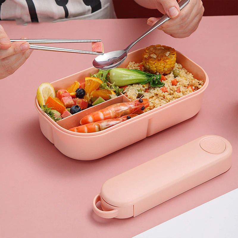 Bento Lunch Box Plastová Nádoba Odolná Proti Úniku