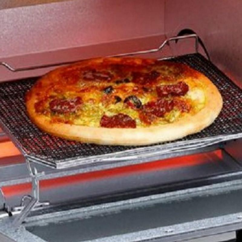 Plechový Plech Na Pečení Křupavé Chipsy Pizza Bbq Grilovací Pánev