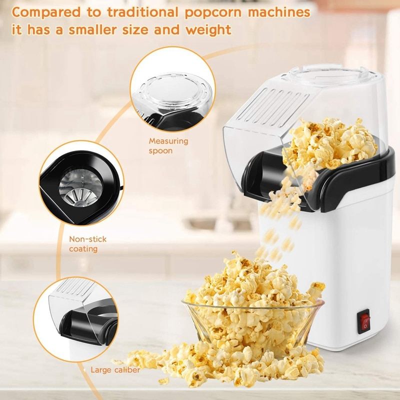 Popcorn Machine Automatický Vzduchový Domácí Maker