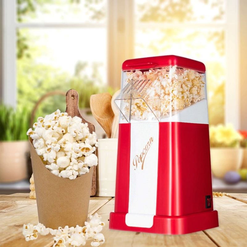 Stroj Na Výrobu Popcornu Malý Přenosný Klasický Design