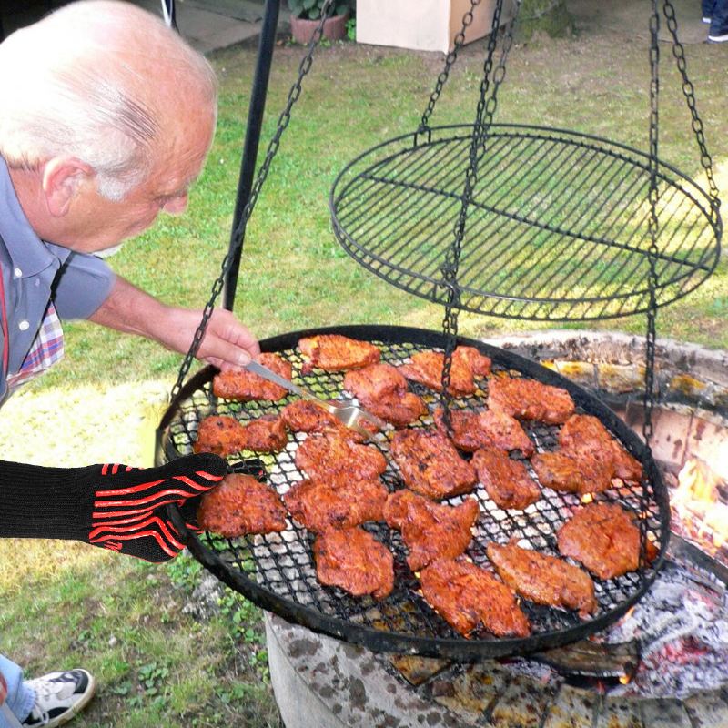 Tvird Bbq Grilovací Rukavice Na Vaření 932°f Tepelně Odolné Pro Muže Ženy Kuchyňské Ochranné