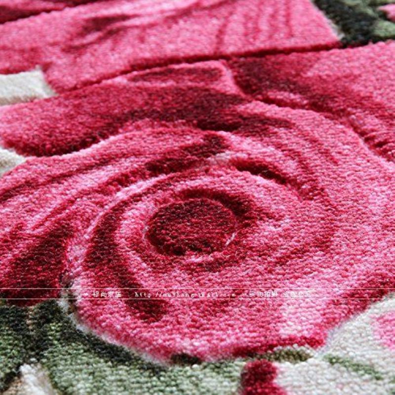 1 Rose Carpet Podlahová Rohož Ručně Vyrobený Koberec Protiskluzový Moderní Do Kuchyně Rugsrose