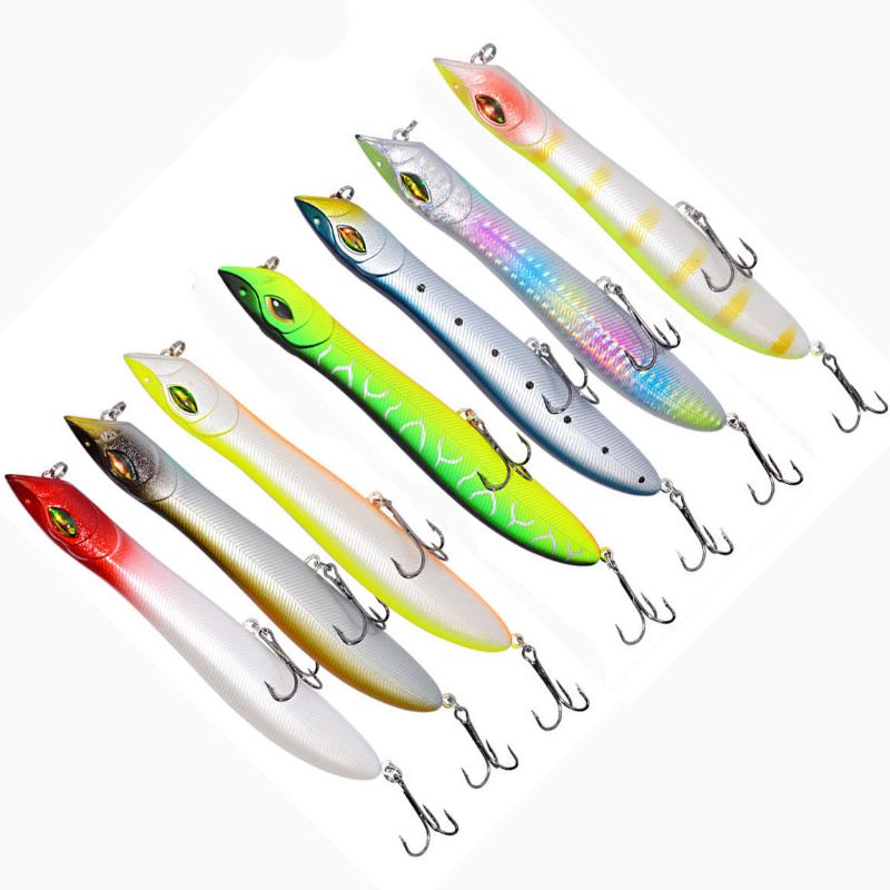 1ks 14cm Topwater Popper Bait Rybářské Návnady Tvrdá Návnada A Náčiní Odhazování Spinning Jigging