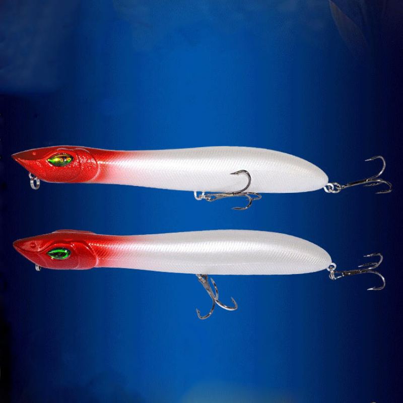 1ks 14cm Topwater Popper Bait Rybářské Návnady Tvrdá Návnada A Náčiní Odhazování Spinning Jigging