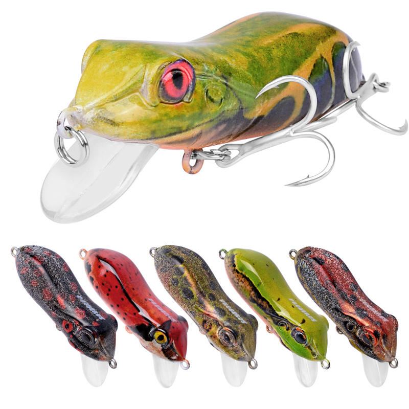 1ks 4cm 9.5g Tužka Popper Rybářská Návnada Crankbait Woblery Plastová Žába Umělá