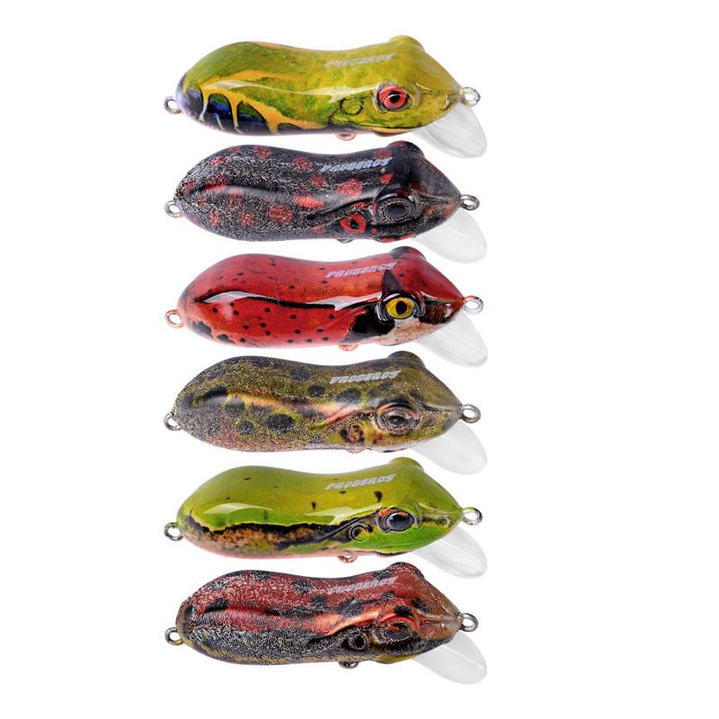 1ks 4cm 9.5g Tužka Popper Rybářská Návnada Crankbait Woblery Plastová Žába Umělá