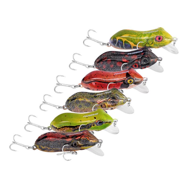 1ks 4cm 9.5g Tužka Popper Rybářská Návnada Crankbait Woblery Plastová Žába Umělá