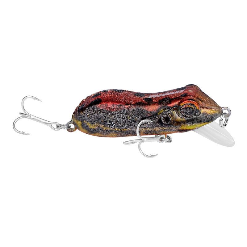 1ks 4cm 9.5g Tužka Popper Rybářská Návnada Crankbait Woblery Plastová Žába Umělá