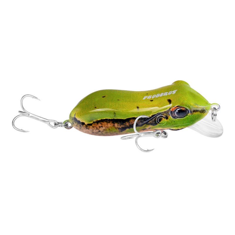 1ks 4cm 9.5g Tužka Popper Rybářská Návnada Crankbait Woblery Plastová Žába Umělá