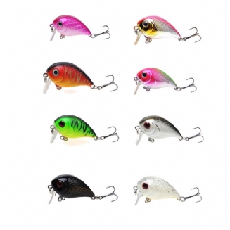 1ks 5cm 8g Wobler Fat Crankbait Rybářská Návnada Umělá Basa Tvrdá Rybářské Potřeby