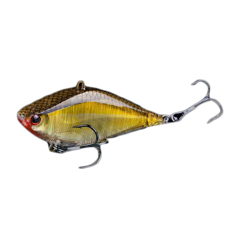 1ks 6.3cm 14g Jerkbait Hard Vib Lures Crankbait Fishing Lure Woblery S Trojháčkem