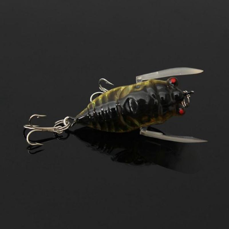 1ks Cicada Minnow Fishing Lure Hard Tackle Návnada Rybářský Háček Bass Crankbaits