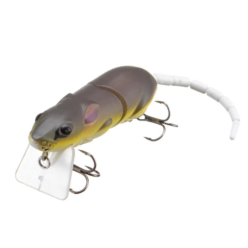 25 cm 15.5 G Jointed Rat Fishing Lure Myš Plovoucí Crankbait Sea Topwater 3d Eyes Umělé Návnady