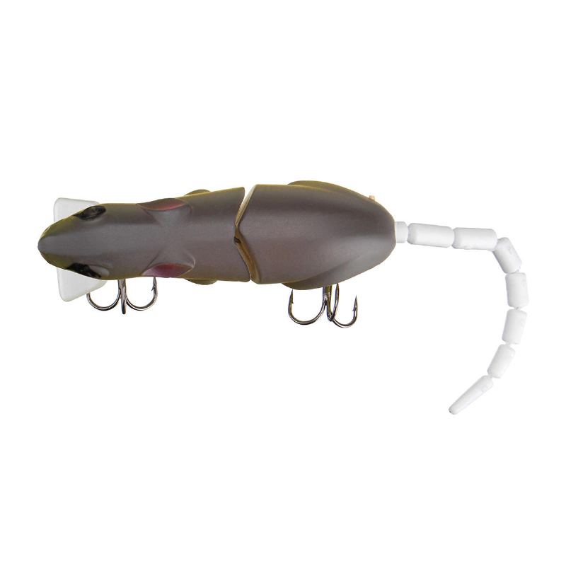 25 cm 15.5 G Jointed Rat Fishing Lure Myš Plovoucí Crankbait Sea Topwater 3d Eyes Umělé Návnady