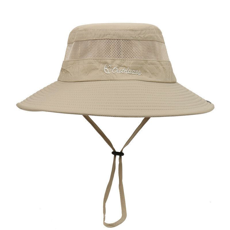 55-60cm 95g Upf 50+ Rybářská Čepice Outdoor Sun Hat Polyester Sun Protection Pro Muže A Ženy Klobouky