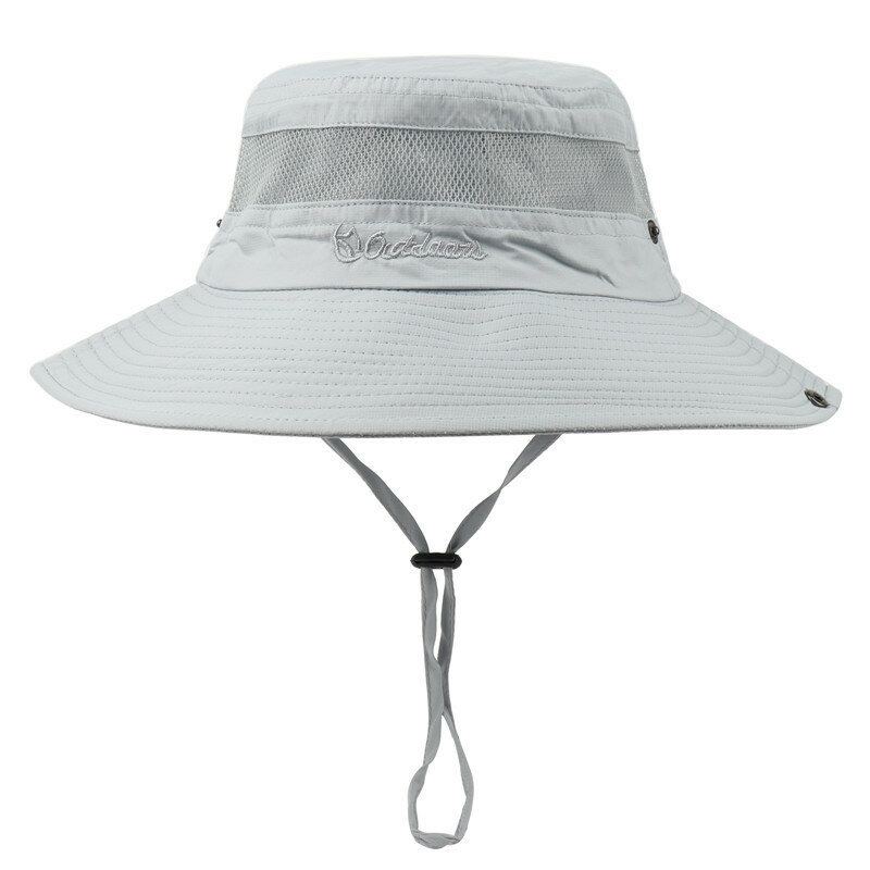 55-60cm 95g Upf 50+ Rybářská Čepice Outdoor Sun Hat Polyester Sun Protection Pro Muže A Ženy Klobouky