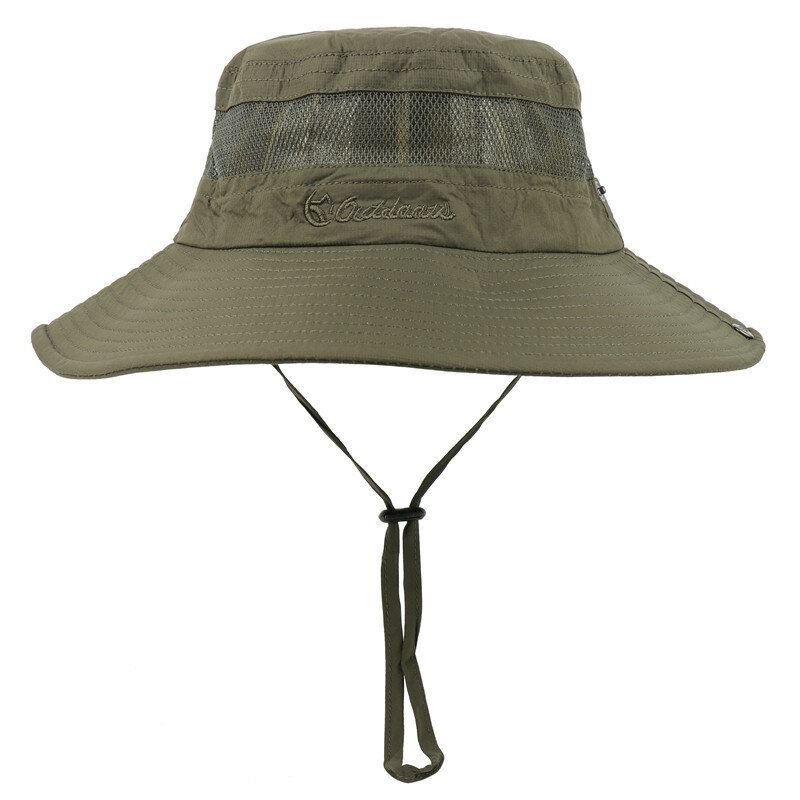 55-60cm 95g Upf 50+ Rybářská Čepice Outdoor Sun Hat Polyester Sun Protection Pro Muže A Ženy Klobouky