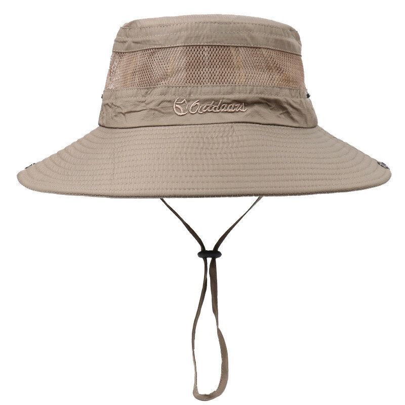 55-60cm 95g Upf 50+ Rybářská Čepice Outdoor Sun Hat Polyester Sun Protection Pro Muže A Ženy Klobouky