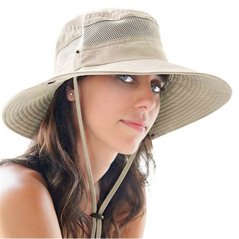 55-60cm 95g Upf 50+ Rybářská Čepice Outdoor Sun Hat Polyester Sun Protection Pro Muže A Ženy Klobouky