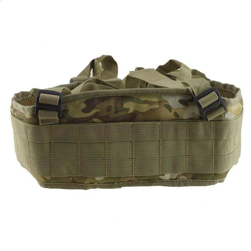 600d Oxford Cloth Tactical Duty Belt Měkký Polstrovaný Pás S Podvazkovým Popruhem Kempování Lov Rybaření