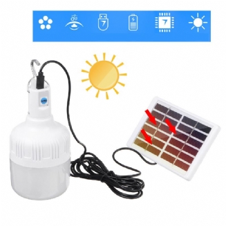 80w Vodotěsné Usb Nabíjení Solární Camping Light Světlo Rybářská Lampa Závěsné Osvětlení