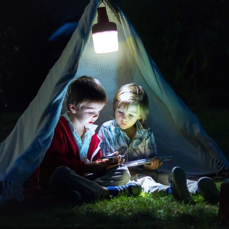 80w Vodotěsné Usb Nabíjení Solární Camping Light Světlo Rybářská Lampa Závěsné Osvětlení