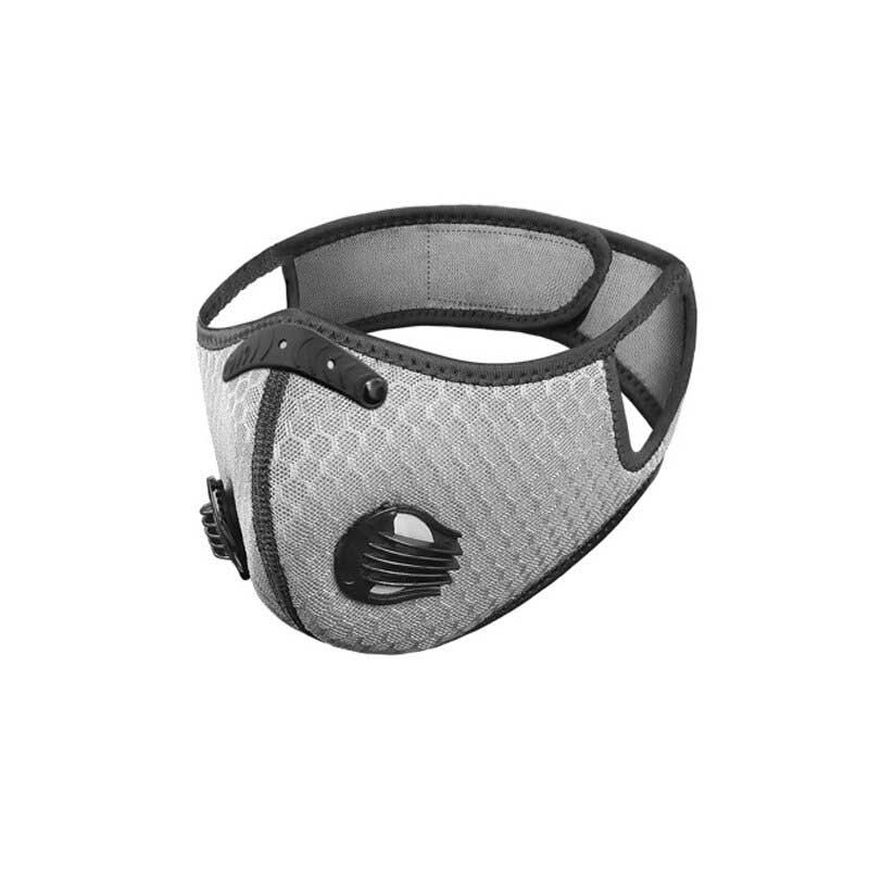 Aolikes 4-filtrová Prodyšná Prachotěsná Obličejová Maska S Ventily Anti-fog Cyklistická Venkovní Sportovní Ochranná