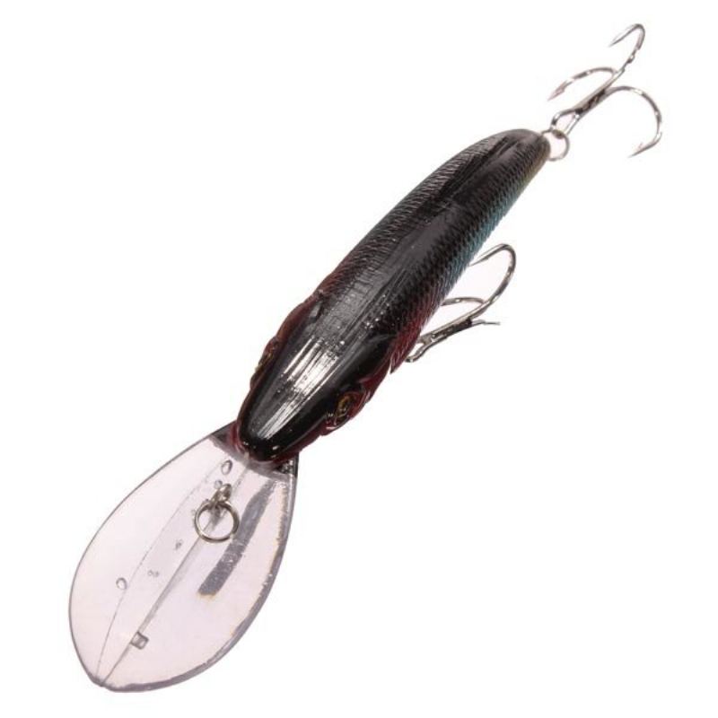 Basové Rybářské Návnady Potápění Crankbaits Minnow Treble Hooks 15.5 cm