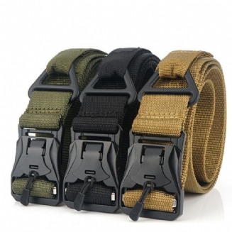 Enniu Ds3 125cm Zinková Slitina Heavy Duty Tactical Belt Venkovní Nylonové Volnočasové Pasy