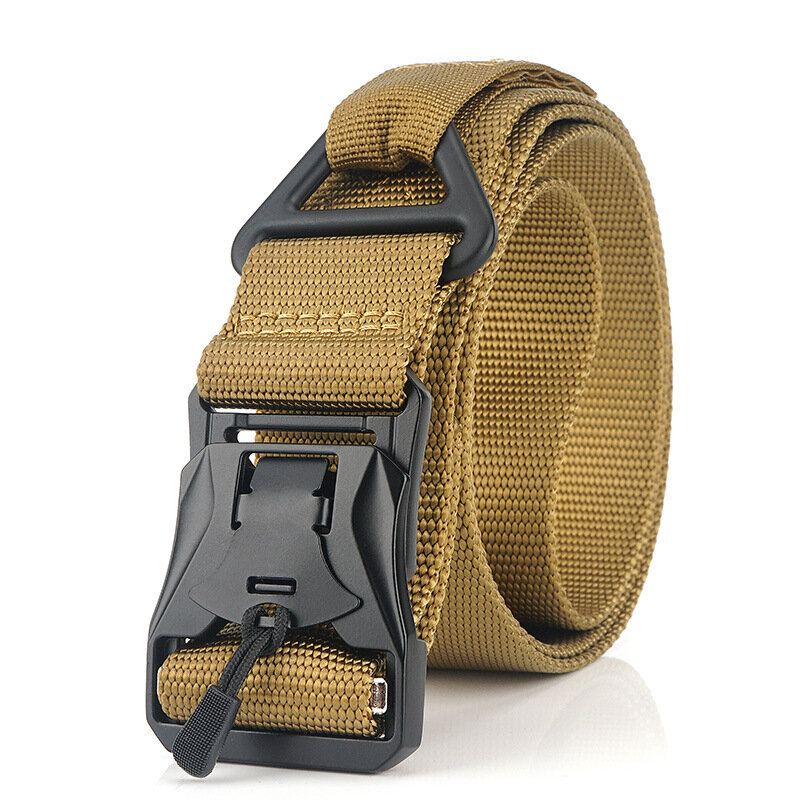 Enniu Ds3 125cm Zinková Slitina Heavy Duty Tactical Belt Venkovní Nylonové Volnočasové Pasy