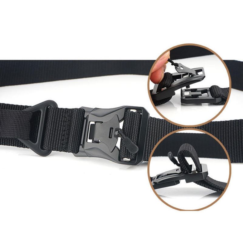 Enniu Ds3 125cm Zinková Slitina Heavy Duty Tactical Belt Venkovní Nylonové Volnočasové Pasy