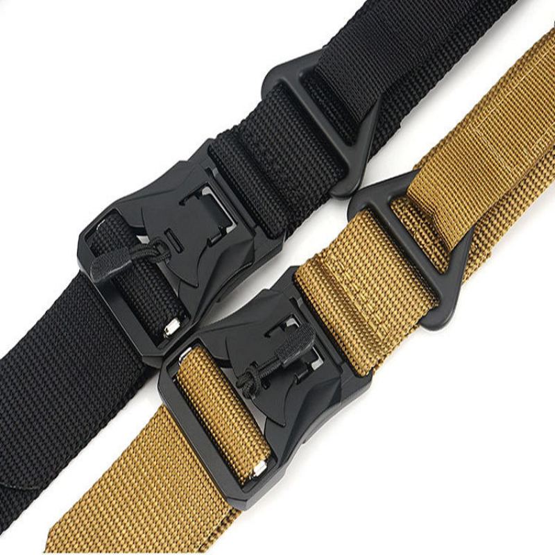 Enniu Ds3 125cm Zinková Slitina Heavy Duty Tactical Belt Venkovní Nylonové Volnočasové Pasy