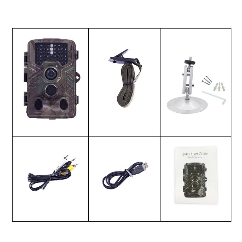 Lovecká Kamera Kaload Motion Activated H801 16mp Deer Tree Digital Waterproof Trail Wildlife Camera