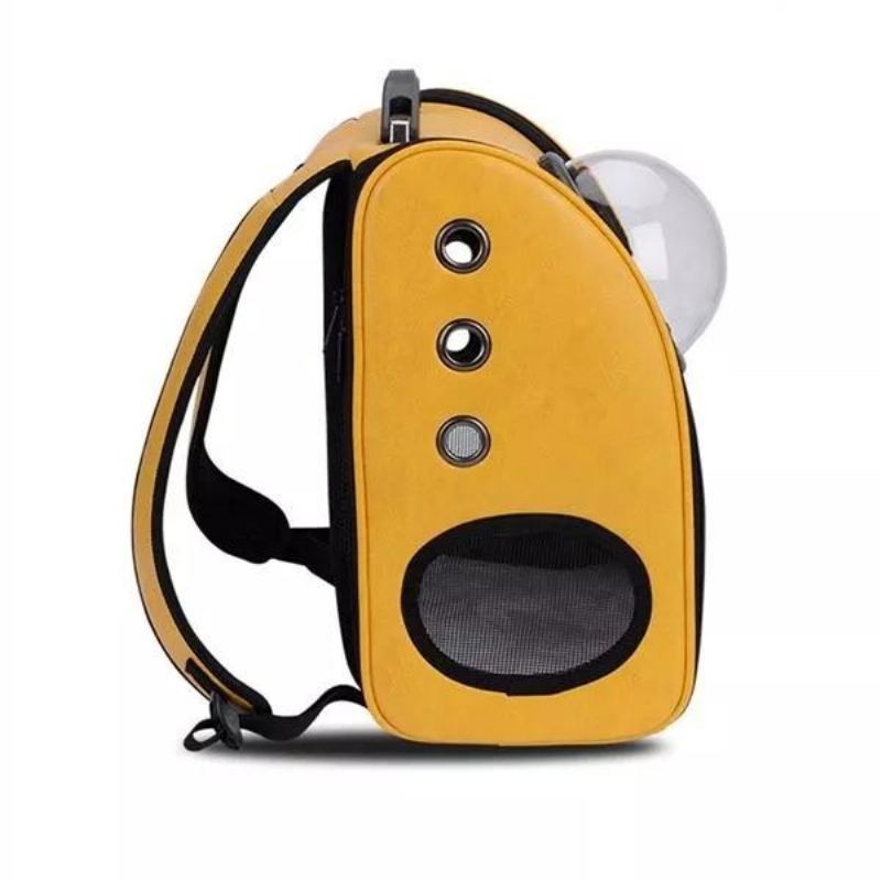 Pet Astronaut Capsule Backpack Přenosný Outdoor Pet Bag Prodyšný Batoh Pro Kočky A Psy