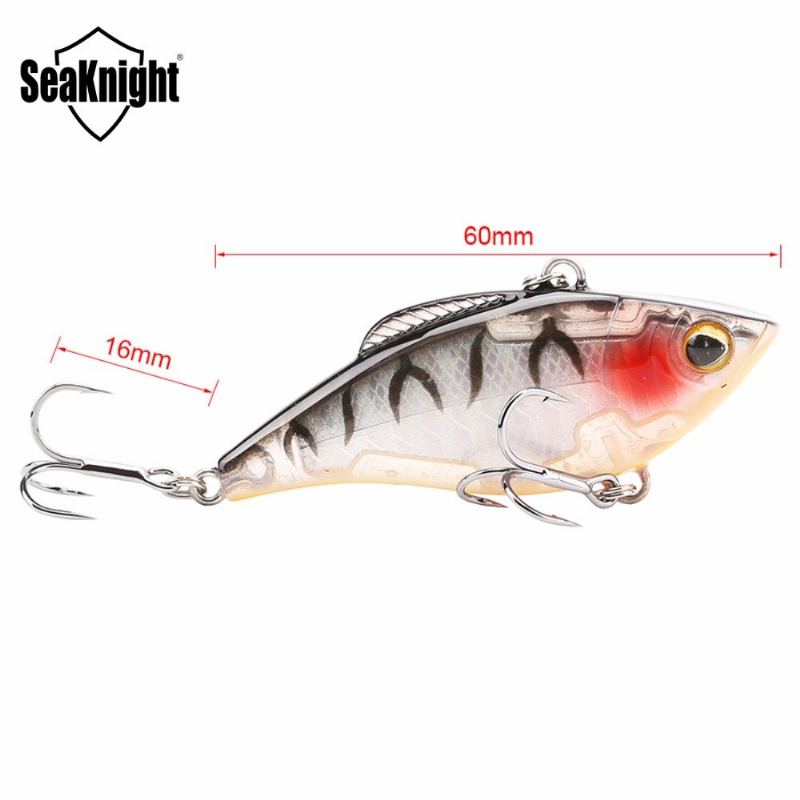 Seaknight Sk010 1ks Vib Rybářská Návnada 6cm 9.5g Potápějící Se Full Layer Hard Bait Vibration Lure