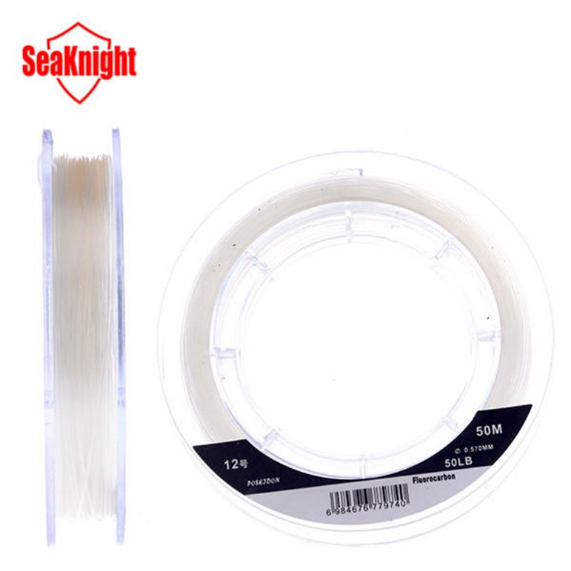 Seaknight Sk16 50m Tri-poseidon Brand Fluorocarbonový Rybářský Vlasec Monofilní Drát