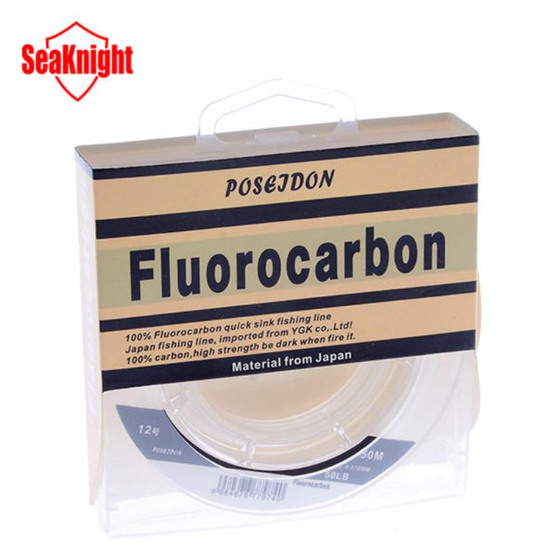 Seaknight Sk16 50m Tri-poseidon Brand Fluorocarbonový Rybářský Vlasec Monofilní Drát