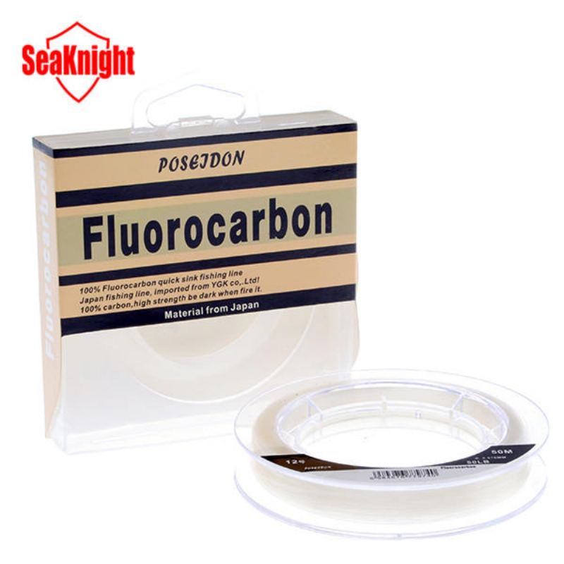 Seaknight Sk16 50m Tri-poseidon Brand Fluorocarbonový Rybářský Vlasec Monofilní Drát