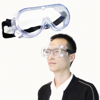 Transparentní Ochranné Brýle Proti Zamlžování Větruodolné Pro Ochranu Zraku V Laboratoři Venkovní Pro Bezpečnost Práce