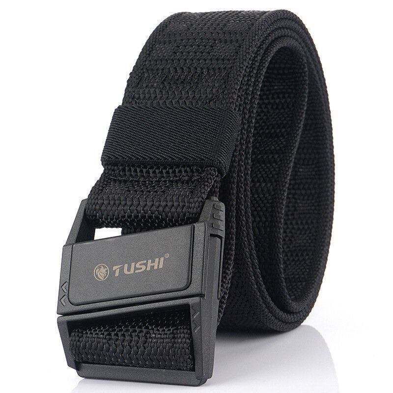 Tushi Punch Free Magnetická Přezka Taktický Pás Nylon Popruh Rychloupínací Pás Rybaření Lov