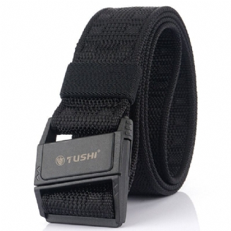 Tushi Punch Free Magnetická Přezka Taktický Pás Nylon Popruh Rychloupínací Pás Rybaření Lov