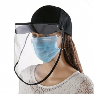 Unisex Anti-fog Prachotěsná Sluneční Clona Odolná Proti Stříkající Vodě Ochranná Maska Odnímatelná Rybářská Čepice